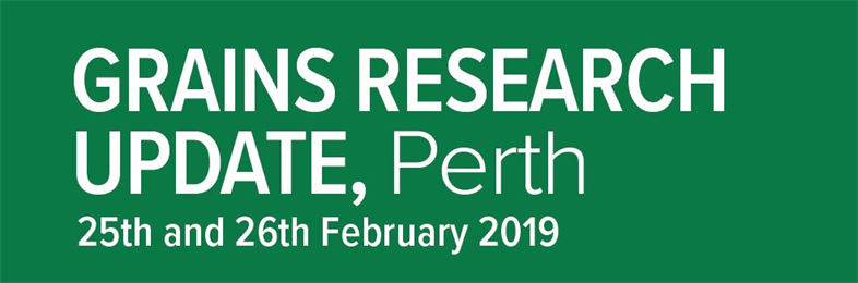 2019 GRDC Grains Research Update, Perth