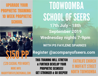 2019 Schools of Seers - Toowoomba