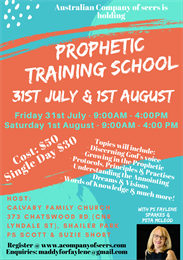 Prophetic Training School - Refund