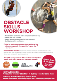 Obstacle Racing Skills Workshop Melbourne