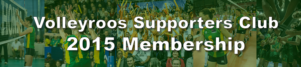 Volleyroos Supporters Club - 2015 Membership