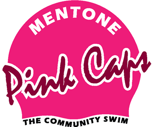 Mentone Pink Caps - Adventure Swim 2019