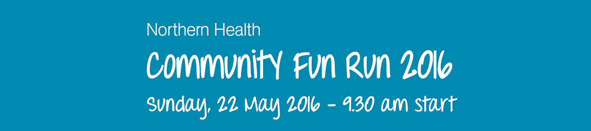 Northern Health Community Fun Run 2016