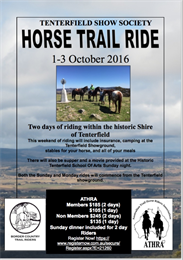 Tenterfield Show Horse Trail Ride 2016