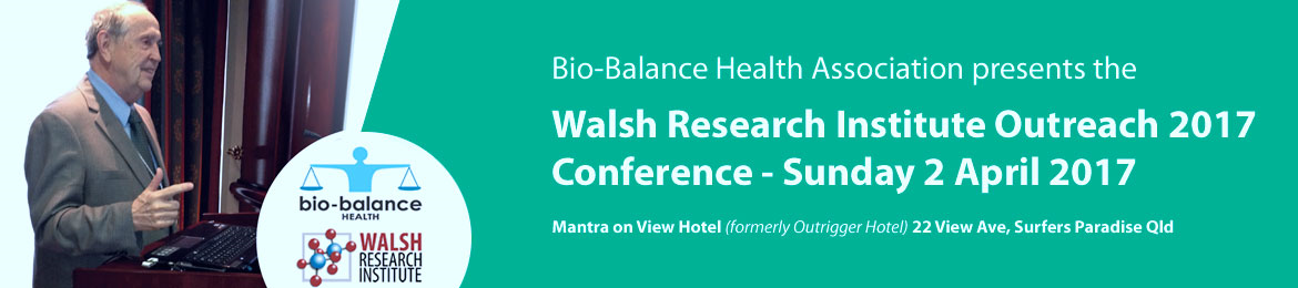 Bio Balance Walsh 2017 Outreach Conference