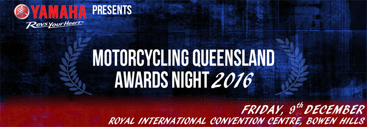 Yamaha presents 2016 Motorcycling QLD Awards Night