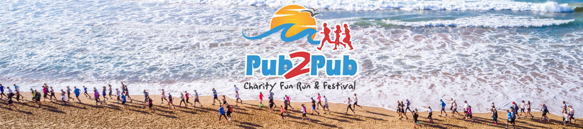 Pub2Pub Charity Fun Run Raffle Tickets 2018 