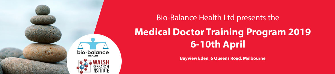 2019 Bio Balance Health Doctor Training