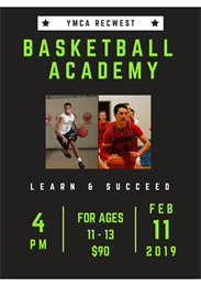 Term 2 YMCA Basketball Academy