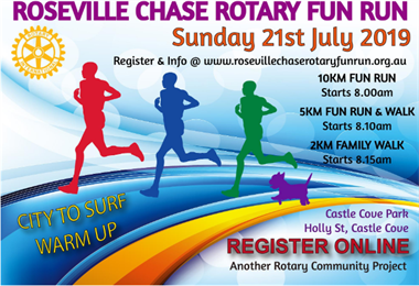 2019 Rotary Club of Roseville Chase Fun Run