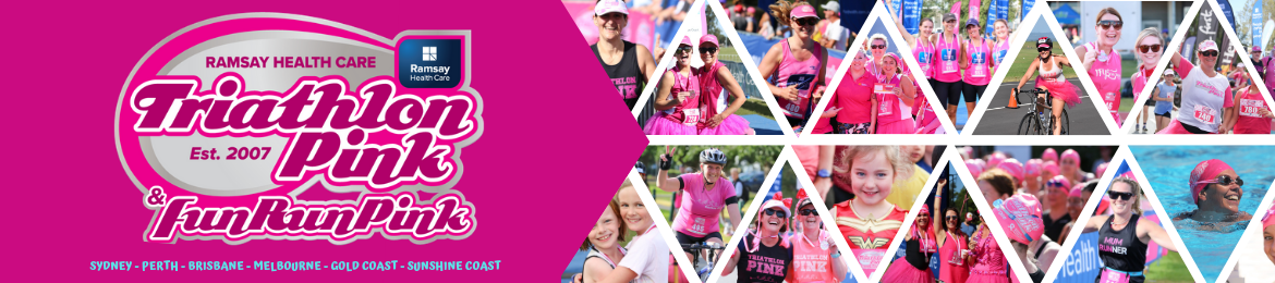 Triathlon Pink and Fun Run Pink 2019/20