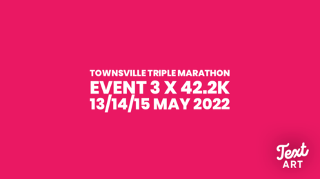 Townsville TRIPLE Magnetic Marathon Series
