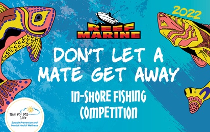 Don't Let A Mate Get Away Fishing Competition