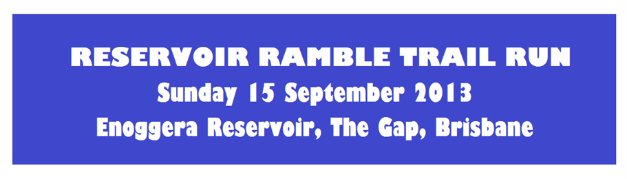 Reservoir Ramble Trail Run